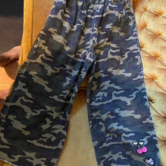 ASOS camouflage patch culottes size 2-4 - Picture 12 of 13